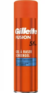 GILLETTE FUSION 5 SENSITIVE ŻEL DO GOLENIA,