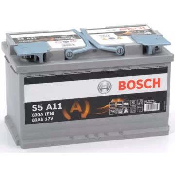 BOSCH S5 A11 AGM 80Ah 800A P+