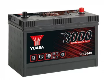 YUASA YBX3642 SHD 110Ah 925A