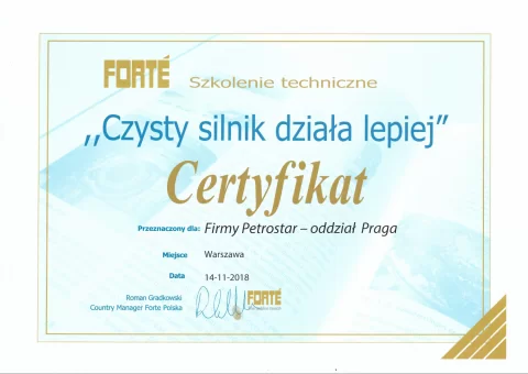 FORTE - Jesteśmy na bieżąco