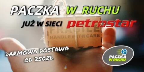 PACZKA W RUCHU już w sieci Petrostar