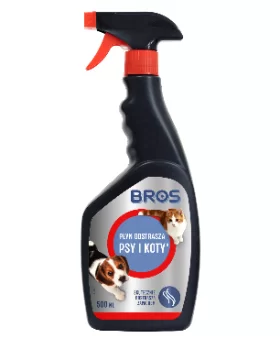 BROS PSY I KOTY ODSTRASZAZCZ W SPRAYU 500ml