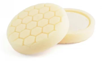 FLEXIPADS 150MM PRO-DETAIL WHITE MEDIUM LIGHT POLISHING PAD