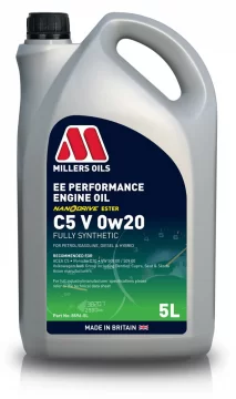 MILLERS EE PERFORMANCE C5 V 0W20 