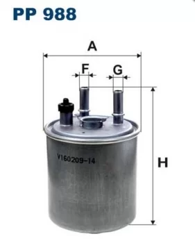 FILTRON PP 988 FILTR PALIWA