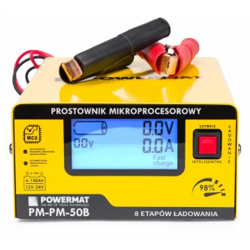 POWERMAT PROSTOWNIK PM-PM-50B 12/24V 0-10A