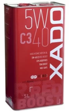 XADO ATOMIC OIL C3 RED BOOST 5W40 