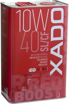 XADO ATOMIC OIL RED BOOST 10W40 SL/CF